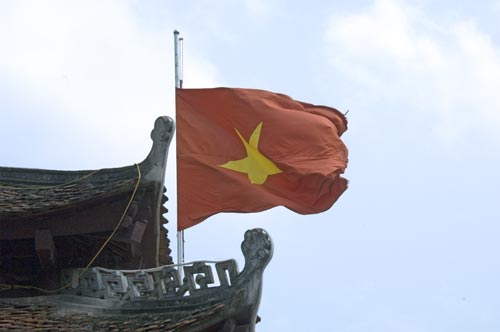 flag flying-AsiaPhotoStock