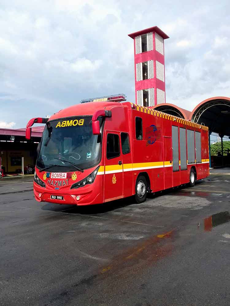 Fire engine Malaysia-AsiaPhotoStock