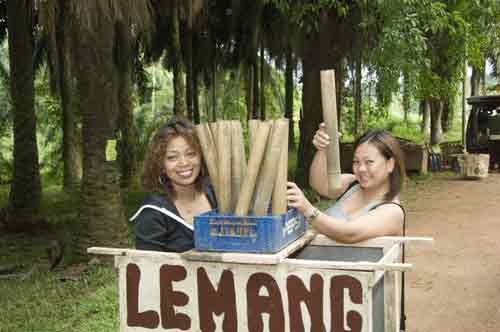 lemang stall sticky rice-AsiaPhotoStock