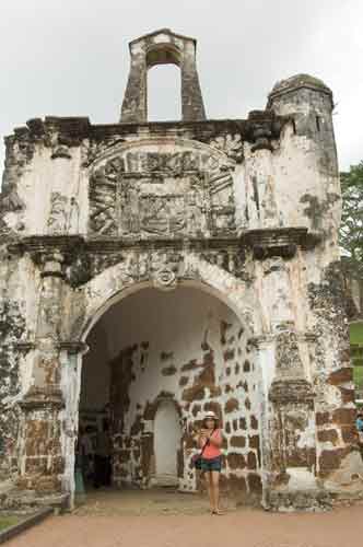 porta santiago tourist-AsiaPhotoStock