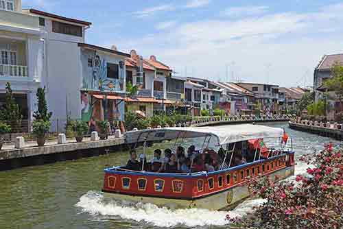 melaka river boats-AsiaPhotoStock