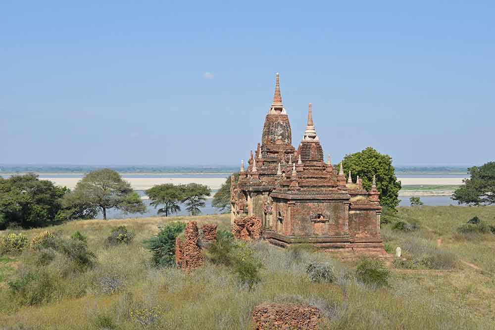 river view historical bagan-AsiaPhotoStock