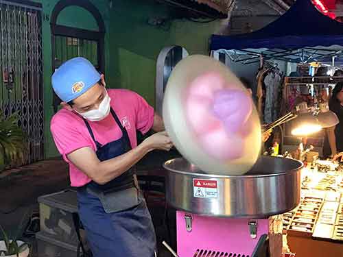 candy floss jonker street-AsiaPhotoStock