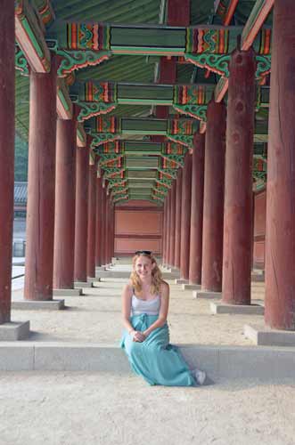 Changdeokgung Pillar-AsiaPhotoStock