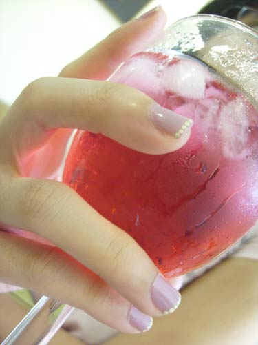 drink and nails-AsiaPhotoStock