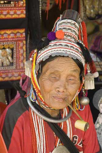 akha blind lady-AsiaPhotoStock