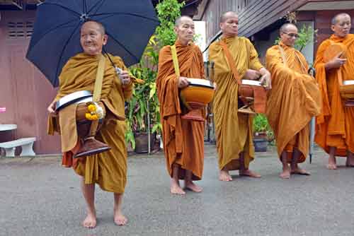 alms and monks-AsiaPhotoStock