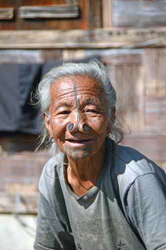 apatani woman-AsiaPhotoStock