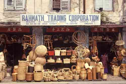 arab street rattan shop-AsiaPhotoStock