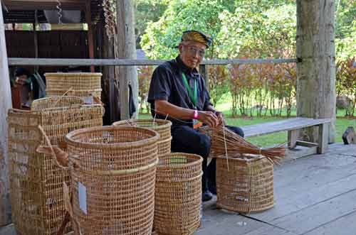 basketry at craft fair-AsiaPhotoStock
