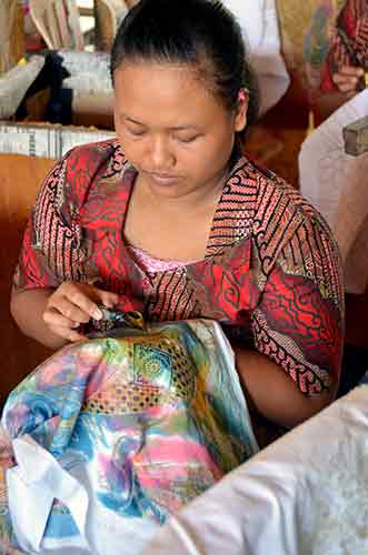 batik bali indonesia-AsiaPhotoStock