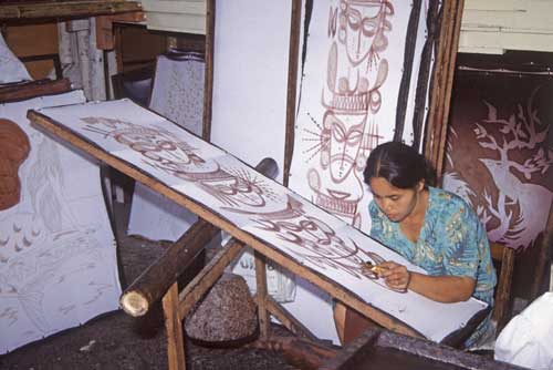 batik painting-AsiaPhotoStock