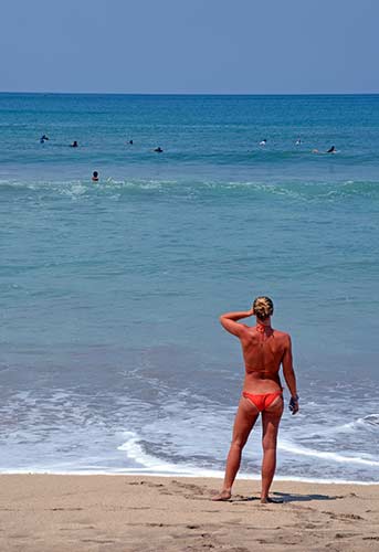 beach girl bali-AsiaPhotoStock