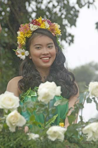 flower girls baguio-AsiaPhotoStock