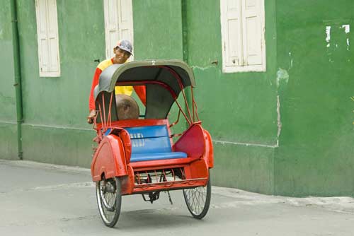 becak wall-AsiaPhotoStock