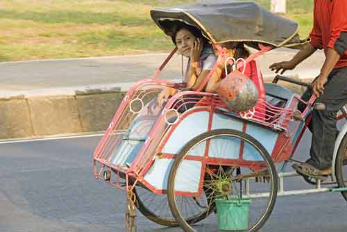 becak ride-AsiaPhotoStock