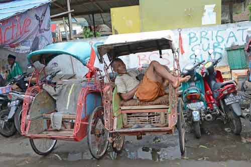 becak borobudur-AsiaPhotoStock