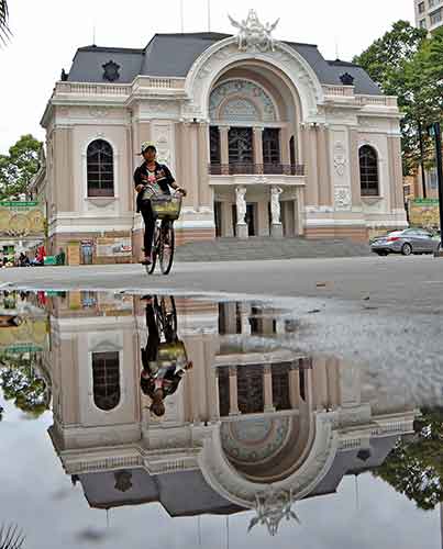 bike at opera-AsiaPhotoStock