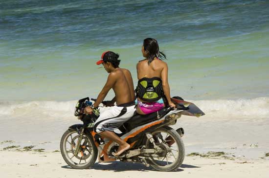 beach motorbikes-AsiaPhotoStock