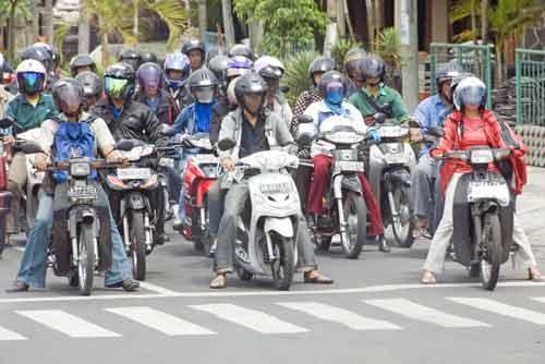 traffic bikes-AsiaPhotoStock