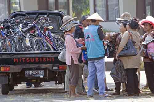 bikes and hats-AsiaPhotoStock