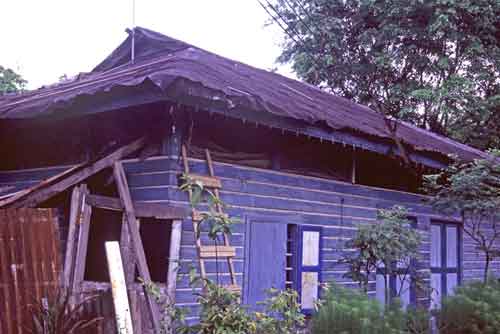 blue kampong house-AsiaPhotoStock