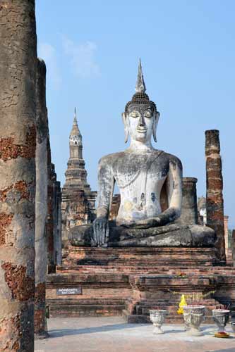 blue sky buddha-AsiaPhotoStock