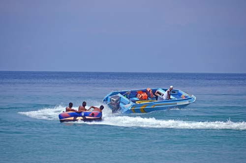 boat at karon beach-AsiaPhotoStock