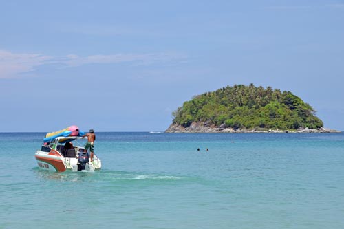 boat at kata beach-AsiaPhotoStock