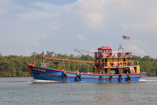 boat on  river-AsiaPhotoStock