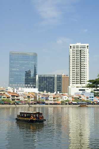 boat quay and river-AsiaPhotoStock