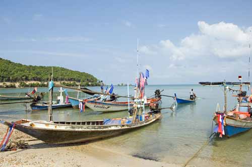 fishing boats samui-AsiaPhotoStock