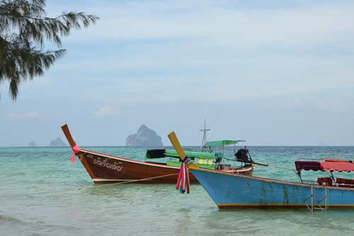 boats at koh krandan-AsiaPhotoStock
