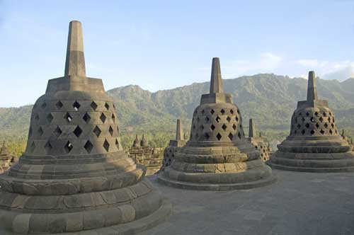 borobudur stupas-AsiaPhotoStock