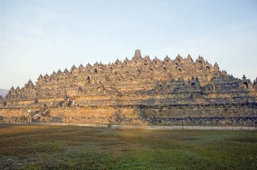 borobudur in morning-AsiaPhotoStock