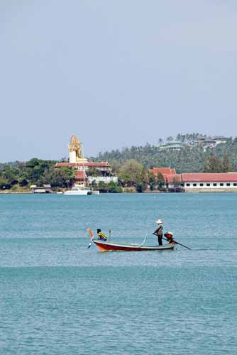 boat and buddha-AsiaPhotoStock