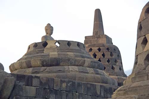 buddha at top of stupa-AsiaPhotoStock