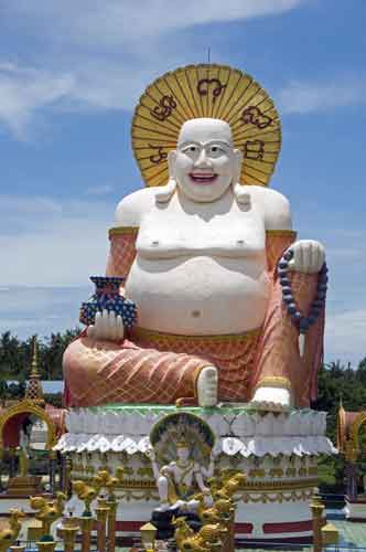 buddha plai laem-AsiaPhotoStock