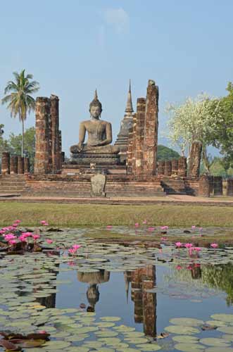 buddha reflected-AsiaPhotoStock