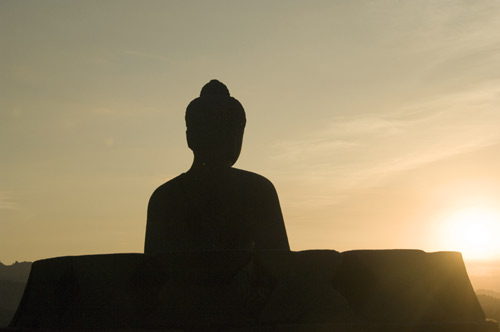 buddha sunset-AsiaPhotoStock