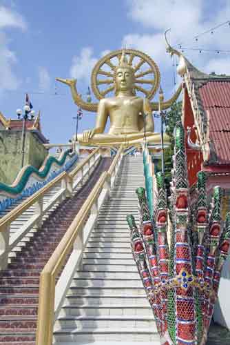 steps to big buddha-AsiaPhotoStock