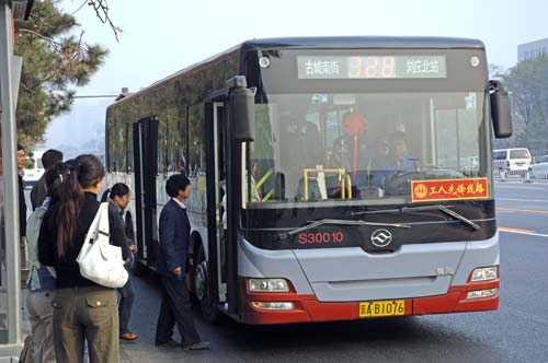 beijing bus-AsiaPhotoStock