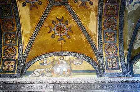 ceiling hagia sophia-AsiaPhotoStock