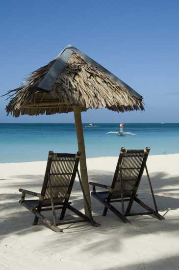 chair on beach-AsiaPhotoStock