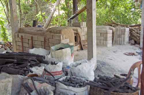 charcoal production-AsiaPhotoStock