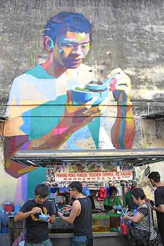 chendol mural-AsiaPhotoStock