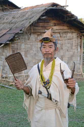 chief of nyishi-AsiaPhotoStock