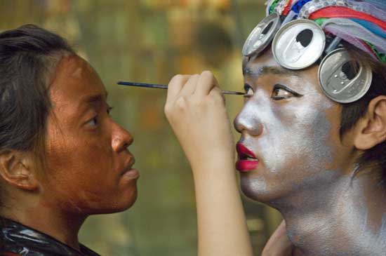 chingay make up-AsiaPhotoStock