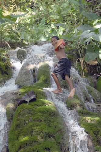 climb at falls-AsiaPhotoStock