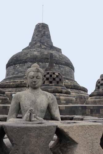 close borobudur-AsiaPhotoStock